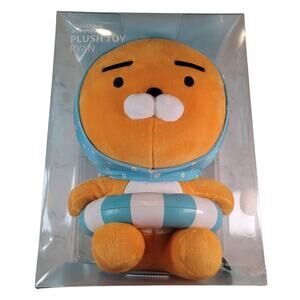 RARE Authentic Kakao Friends Floating Summer Plush Ryan in BOX Korea NIB NEW